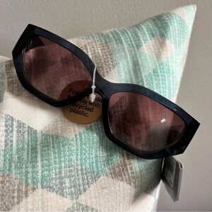 #13 Falls Creek Women’s Deep Navy Almost Black Sunglasses with Tinted Lenses